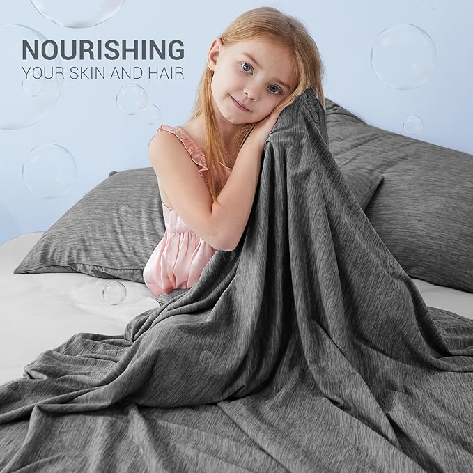 Marchpower Cooling Blanket for Hot Sleepers, Arc-Chill Cooling Blanket for Kids Double-Sided Cooling, Japanese Cooling Fiber Absorbs Body Heat, Lightweight Soft Cold Blankets for Sleeping Summer