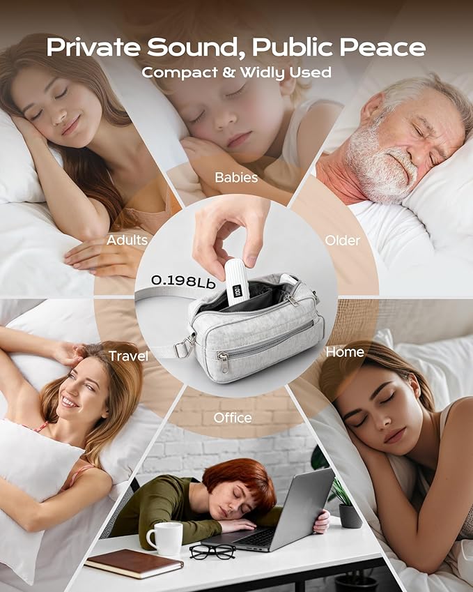 ByteWave Bone Conduction Under Pillow Sleep Speaker, Ultra-Thin Wireless Bluetooth 5.3 Mini Pillow Speaker with LED Display,TF Card,Auto-Off, Private Design for Side & Light Sleepers Bedside Listening