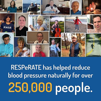 RESPeRATE Ultra Blood Pressure Lowering Device - Doctor Recommended Non-Drug Medical Device - Clinically Proven to Lower Blood Pressure Naturally - Just 15 Minutes a Day