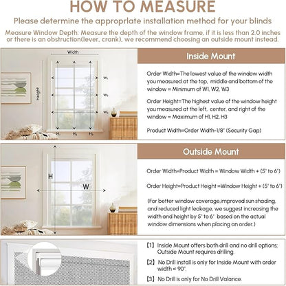 Kincmo No Drill Motorized Blinds with Remote, 100% Blackout Roller Shades for Windows, Custom Electric Blinds Compatible with Alexa, Apple Homekit, Google Home (100% Blackout Dual Sided Grey)