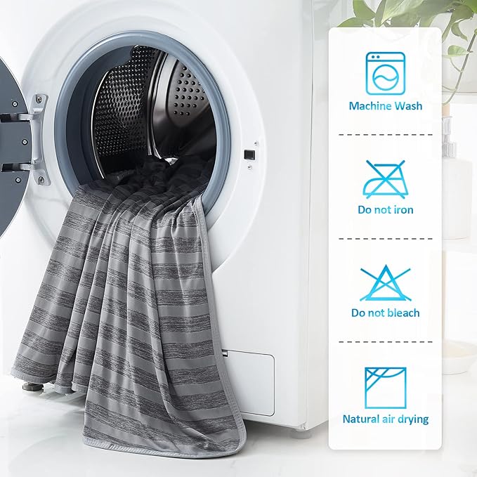 Guohaoi Cooling Blanket (90"x90"Queen Size) for Hot Sleepers and Night Sweats,100% Oeko-Tex Certified,Arc-Chill Q-Max >0.5 Cool Fiber,Ultra Cold Breathable,Comfortable,All-Season.