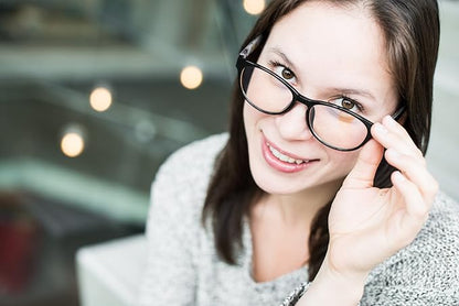Prospek Blue Light Blocking Glasses - Clear Lens for Office & Meetings, Professional Style for Men Women, Reduce Eye Strain