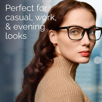 CCVOO Reading Glasses for Women/Men, Eyeglasses, Blue Light Readers for Women/Men, Computer Eye Glasses, Cheaters
