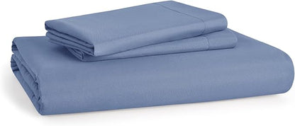 Bedsure Duvet Cover Full Size - Soft Double Brushed Bedding Set for Kids & Adults, Zipper Closure, 3 Pieces, Includes 1 Duvet Cover (80"x90") & 2 Pillow Shams, NO Comforter, Slate Blue