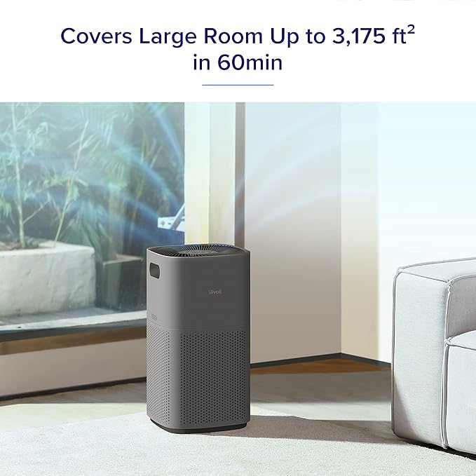 LEVOIT Humidifiers for Bedroom Large Room Home, (6L) & Air Purifiers for Home Large Room, Covers Up to 3175 Sq. Ft, Smart WiFi and PM2.5 Monitor