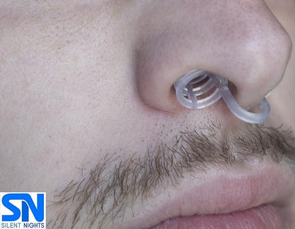 Best Anti Snoring Device - Stop Snore Solution - Sleep Better Aids - Anti-Snore Remedy Devices - 4 Nose Vents Nasal Dilator - Breathing Sleeping Relief