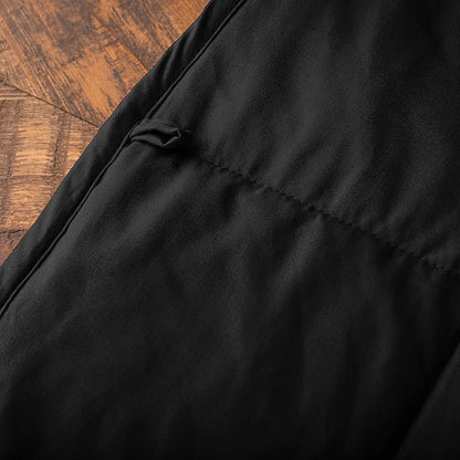 Superior Microfiber Weighted Blanket, Perfect for Adults, Heavy Blankets, Warm, Cozy, Comfy Bedding, Bedroom, Couch Throw, Blankets for Lounging, Modern Quilted Blanket, 60" x 80", 15 Pounds, Black