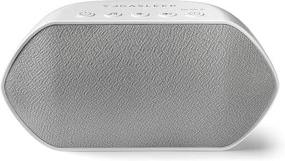 Yogasleep Soundcenter Portable White Noise Machine, 6 Soothing Sounds, 25 Volume Settings, Includes Timer, Sleep Therapy for Adults & Kids, Noise Cancelling for Office Privacy & Meditation