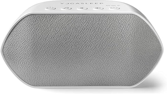 Yogasleep Soundcenter Portable White Noise Machine, 6 Soothing Sounds, 25 Volume Settings, Includes Timer, Sleep Therapy for Adults & Kids, Noise Cancelling for Office Privacy & Meditation