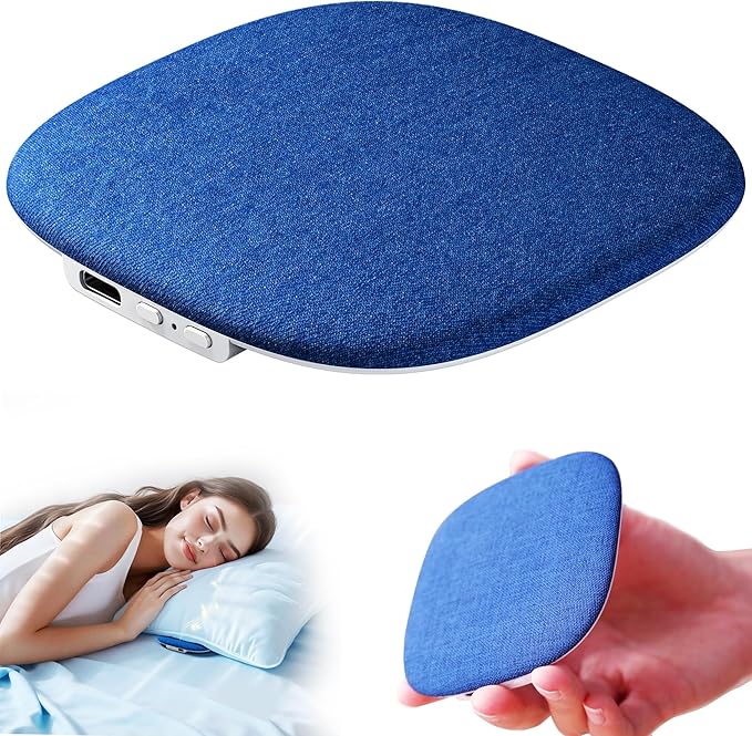 Mellow Sleep Pillow Speaker,Ultra Thin Bluetooth Pillow Speakers with White Noise Machine Timer,Under Pillow for Sleeping,Sleep Music, 30H Playtime, Travel Essential, Birthday Gifts