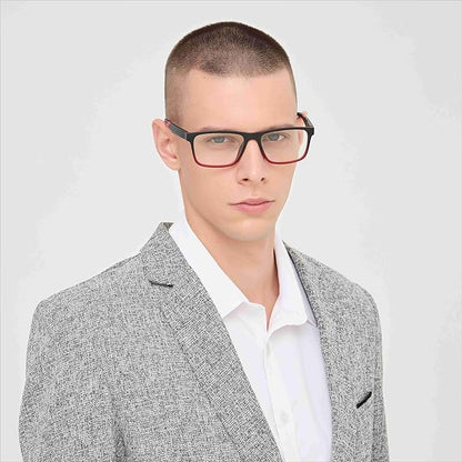 4 Pack Reading Glasses 3.0 Men Readers Computer Blue Light Blocking Fashion Comfortable Eyeglasses with Spring Hinge