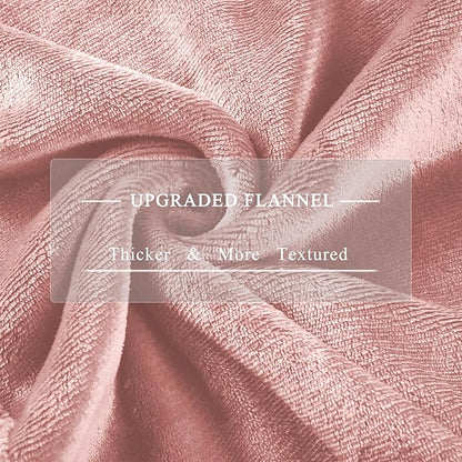 Electric Blanket Queen Size, Super Soft Cozy Upgraded Flannel Blanket Dual Control with 5 Heating Levels & 10 Hours Auto Off, Fast Heating Blanket & Overheat Protection, 84" x 90", Candy Pink