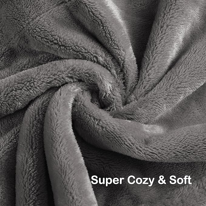 Electric Heated Blanket Full Size 72"×84" with 9 Heating Levels & 1-10Hs Auto Off, Single Control Large Heating Heater Blankets, Cozy for Bed & Sofa, Energy Efficient, Machine Washable, Light Gray