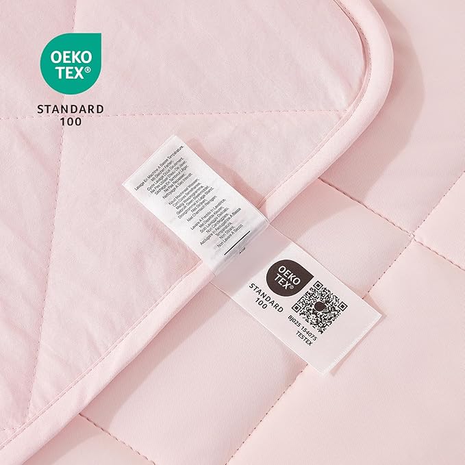 Cozy Bliss Cooling Blanket for Hot Sleepers Queen Size, Q-Max 0.45 Cooling Comfort, Cold Blankets for Night Sweats Sleeping, Ultra-Cool Lightweight Breathable Summer Blanket for Bed, Cool Pink