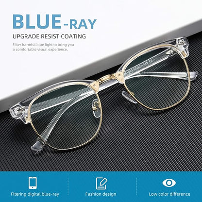 Blue Light Glasses for Woman/Men Computer Bluelight Glasses Womens/Mens