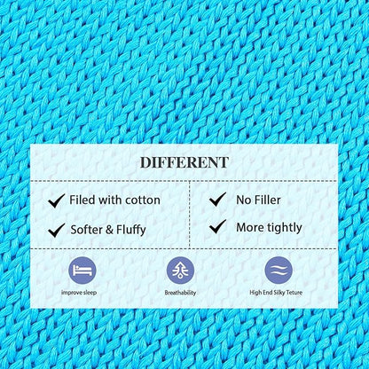 L'AGRATY Knitted Weighted Blanket - 50"x60" 7lbs Cooling Chunky Knit Heavy Blanket for Adults Braided Crochet Throw Thick Cable Yarn Knit Decorative No Beads Evenly Weighted Machine Washable