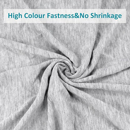 Bamboo Cooling Blanket - Double-Sided Soft Bed Throw Summer Blankets, Breathable Cold Bed Blanket for Night Sweats Sofa Home Office - 59"x79", Light Gray