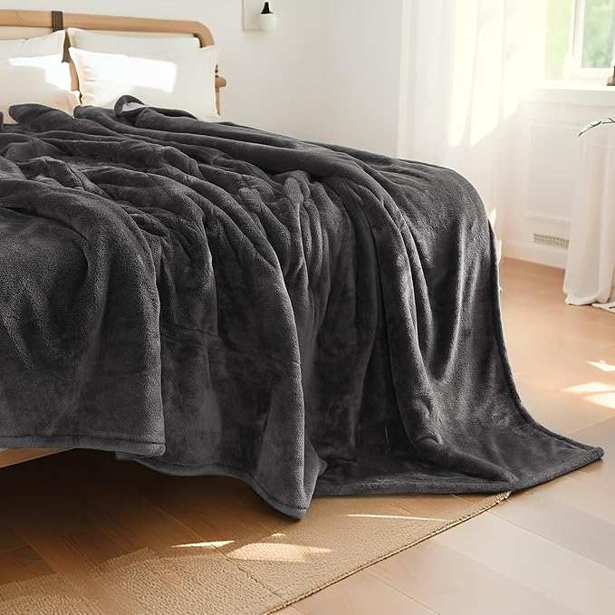 Electric Heated Blanket Full Size 72"×84" with 9 Heating Levels & 1-10Hs Auto Off, Single Control Large Heating Heater Blankets, Cozy for Bed & Sofa, Energy Efficient, Machine Washable, Dark Gray