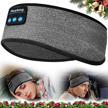 Perytong Sleep Headphones Bluetooth Headband Earphones Wireless, Sleeping Headphones Headband for Sleeping, Sports, Gifts, Workout, Jogging, Yoga, Insomnia, Air Travel, Meditation