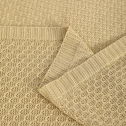 NTBAY Cable Knit Cooling Toddler Blanket, Soft and Breathable Baby Blanket 30x40 Inches Made from Rayon Derived from Bamboo for Crib, Stroller, Nursery, Khaki
