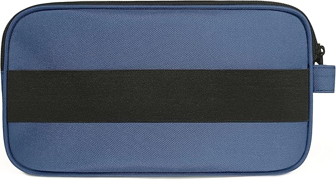 40Winkz Travel Carrying Bag compatible with ResMed AirMini, Portable CPAP Equipment Bag and Supplies Storage Bag with Shoulder Strap, Organizer Carrying Case with Luggage Strap (Navy)