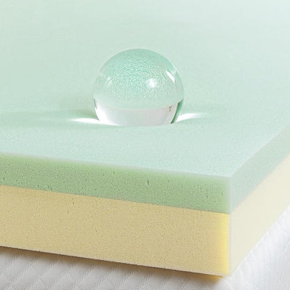 Zinus Green Tea Memory Foam Mattress Toppers, Twin (AZ-GTFT-300T)