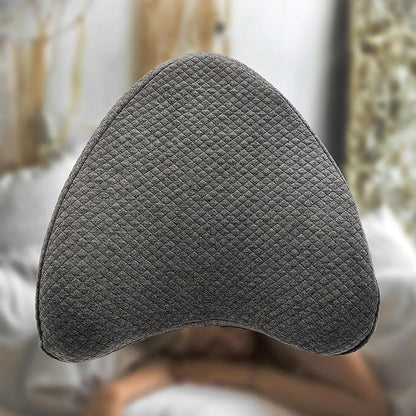 xcivi Pillowcase for Contour Memory Foam Side Sleeper Support Pillow, Pillowcase for Knee Pillow, Pillow Cases for Side Sleeper Pillow, Pillow Cover (Grey)