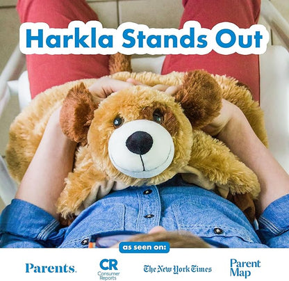Harkla Weighted Lap Pad for Kids (Brown)