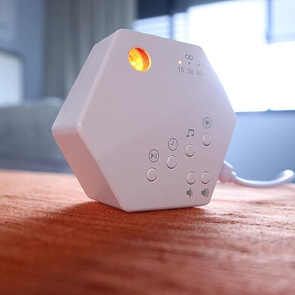 emagine A Breathsync Sleep Light and Sound Machine, Zero Blue Light, Wave Light Projector, Breathing Exercise Machine, Rhythmic Sound Machine, Sleep Aid