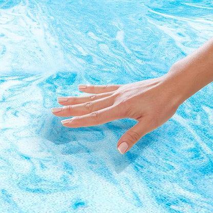 Vibe 3” Gel Swirl Memory Foam Mattress Topper, Twin XL