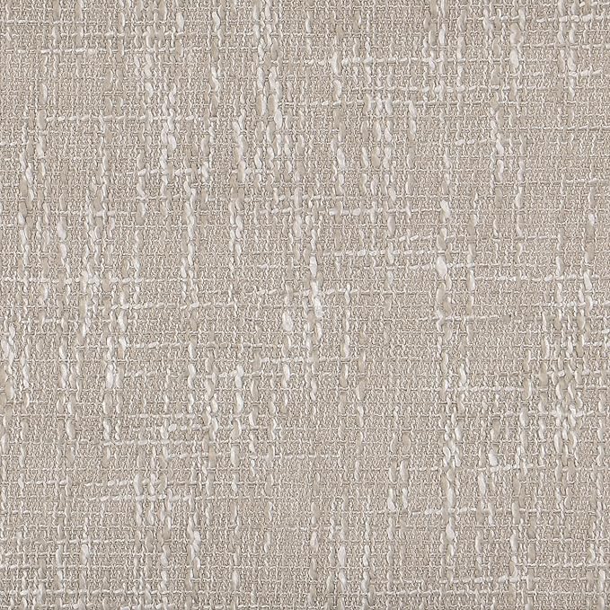 Eclipse Drewton Motorized 100% Blackout Cordless 27 in Wide x 64 in Long Textured Roman Shade in Linen