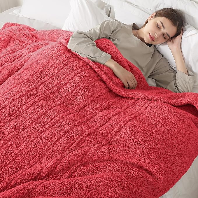 Full Size Heated Blanket, Electric Heated Blanket with 6 Heating Levels & 1-10 Hours Adjustable Timer, Ultra Soft and Thick Washable Full Electric Blanket for Bed, 72"X84", Rose Pink