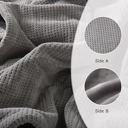 Electric Heated Blanket Full Size 72"x84", Ultra-Soft Heating Blanket with 5 Heat Levels & 10-Hour Auto Off, Fast Heating for Winter Comfort, Grey