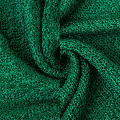 NTBAY Cable Knit Cooling Toddler Blanket, Soft and Breathable Baby Blanket 30x40 Inches Made from Rayon Derived from Bamboo for Crib, Stroller, Nursery, Green