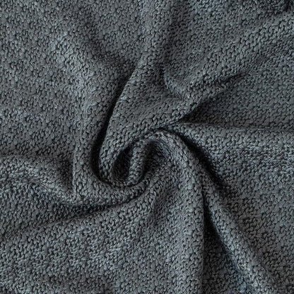 NTBAY Cable Knit Cooling Toddler Blanket, Soft and Breathable Baby Blanket 30x40 Inches Made from Rayon Derived from Bamboo for Crib, Stroller, Nursery, Dark Grey